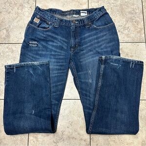 CINCH  COOPER  Size 31x32  Factory Distressed